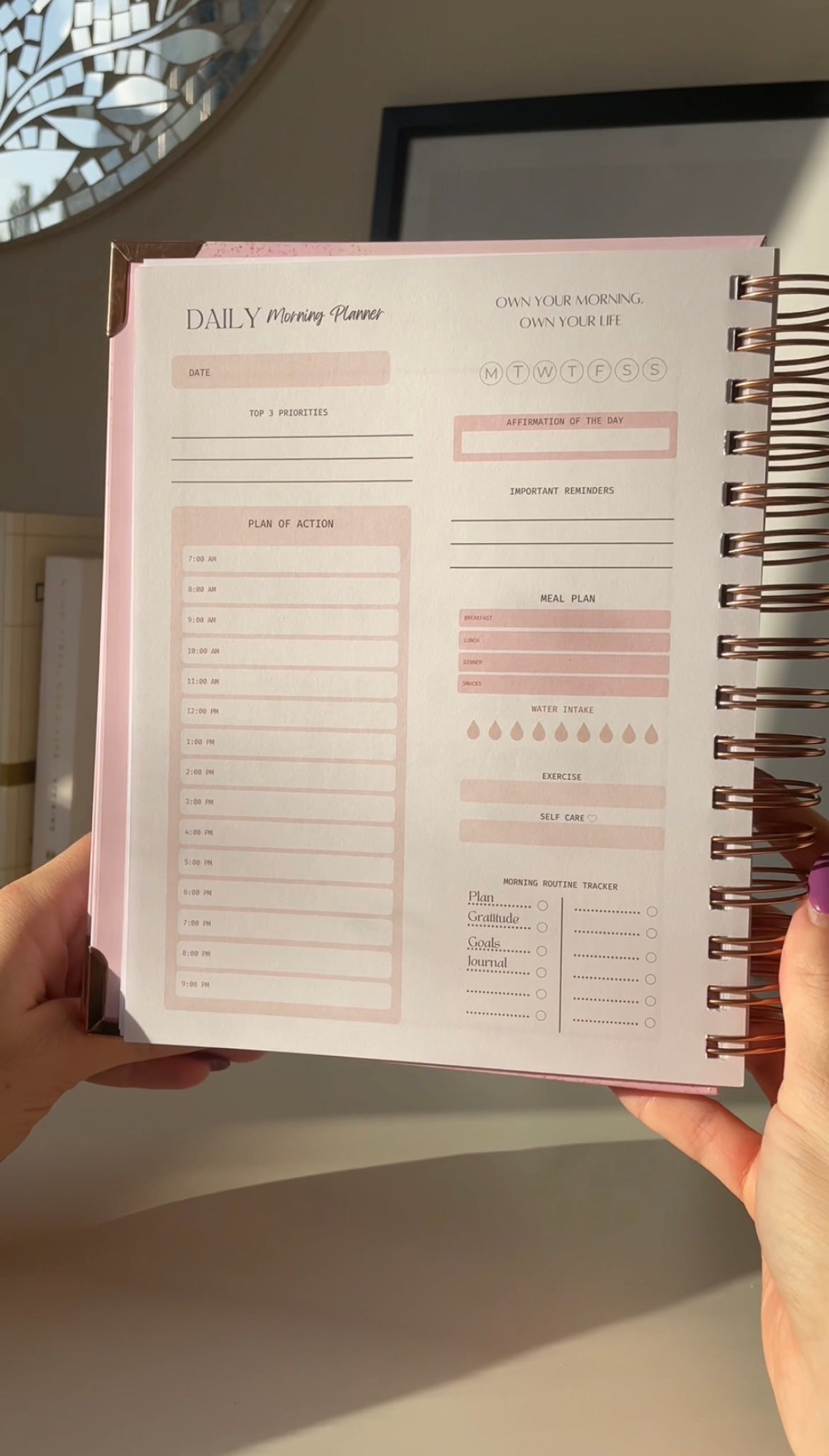 Imperfect Morning Routine Daily Planner & Journal