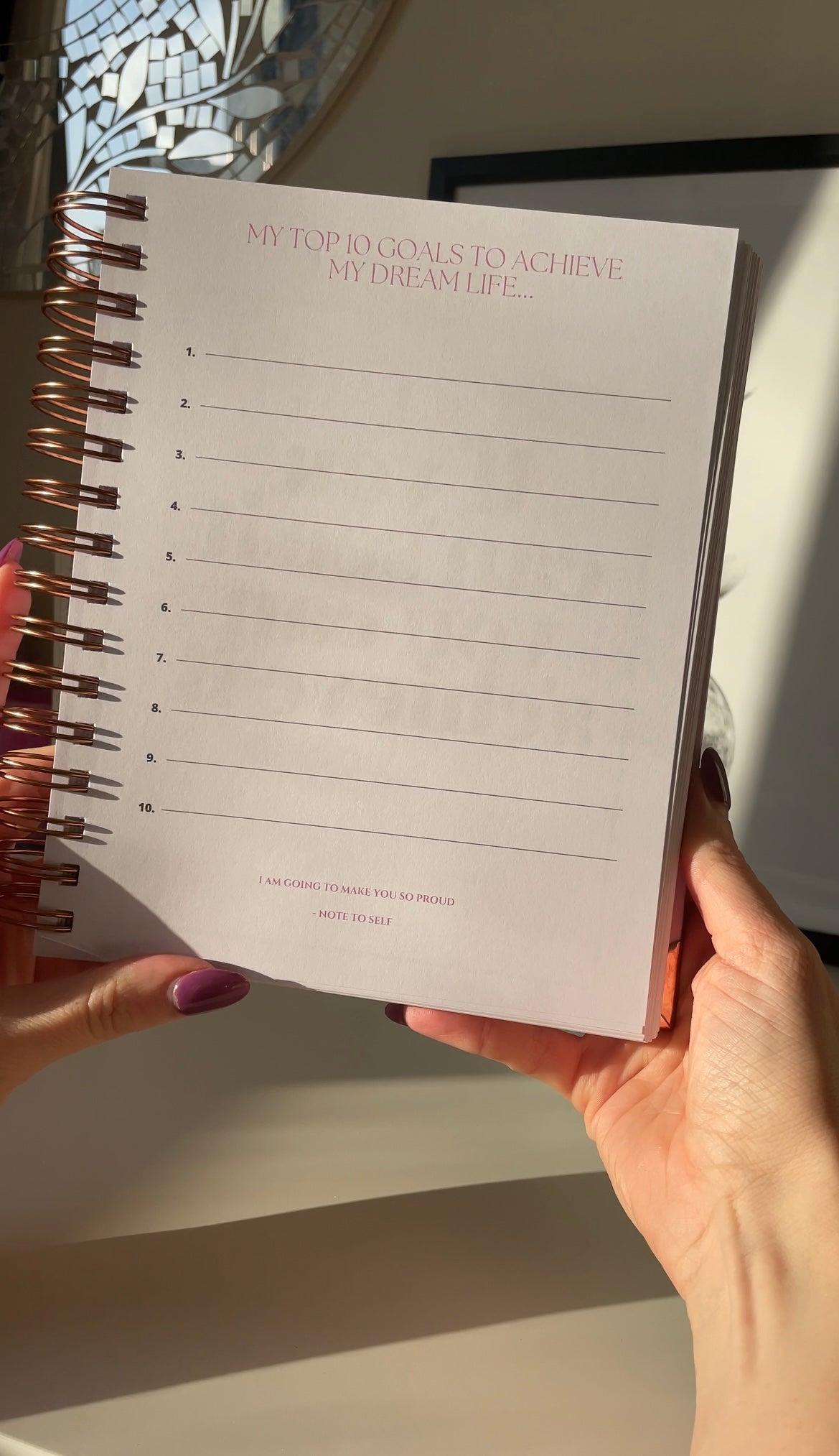 Imperfect Morning Routine Daily Planner & Journal